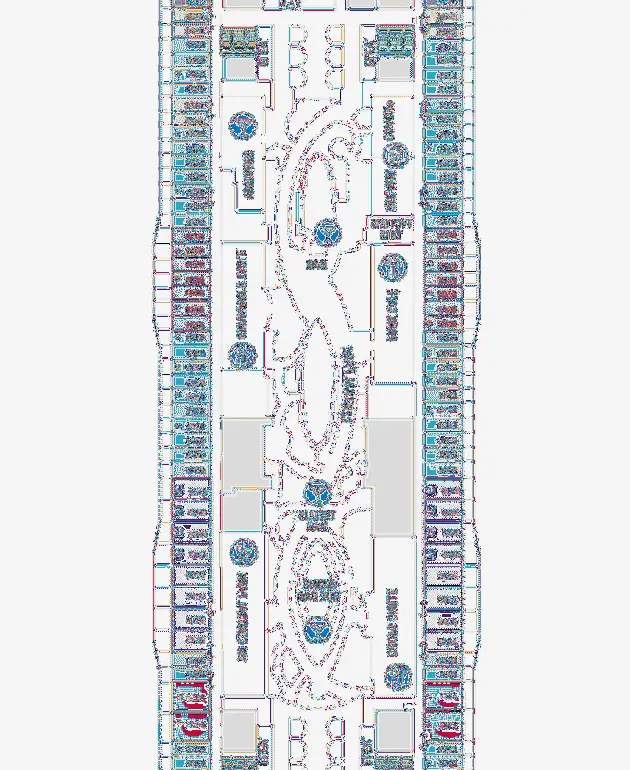 Plan de cubierta 8 del Allure of the Seas