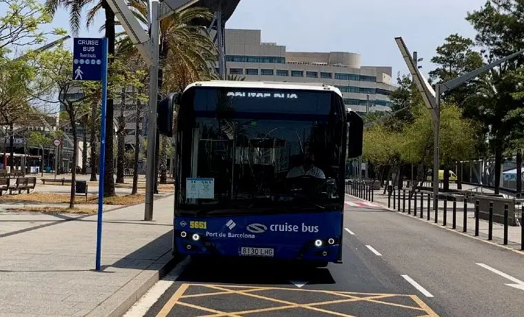 Autobús de crucero de Barcelona