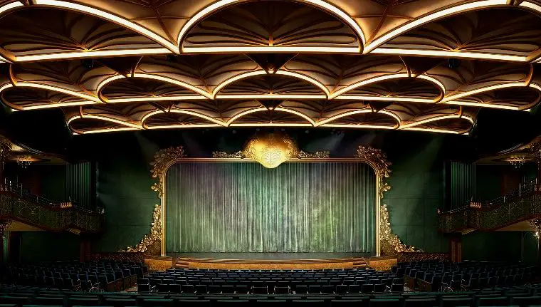 El Teatro Walt Disney en Disney Wish