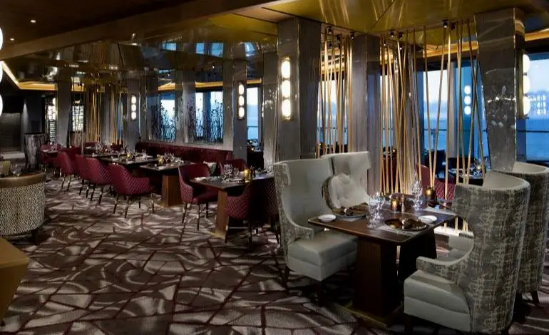 Restaurante Fine Cut Steakhouse en Celebrity Cruises