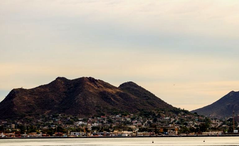 Vista panorámica de la ciudad de Guaymas, México