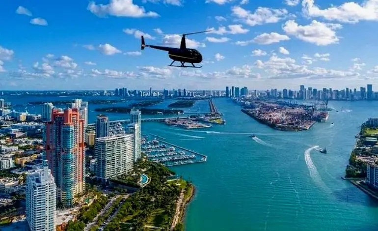 Tour en helicóptero de sabor a Miami